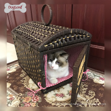 Doglemi Soft Nature Pet Crate Cat House Handle Cave Pet House